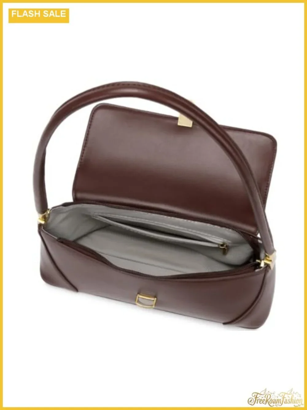 Vintage PU Leather Hobo Shoulder Bag Women Retro Small Purse Tote Handbag